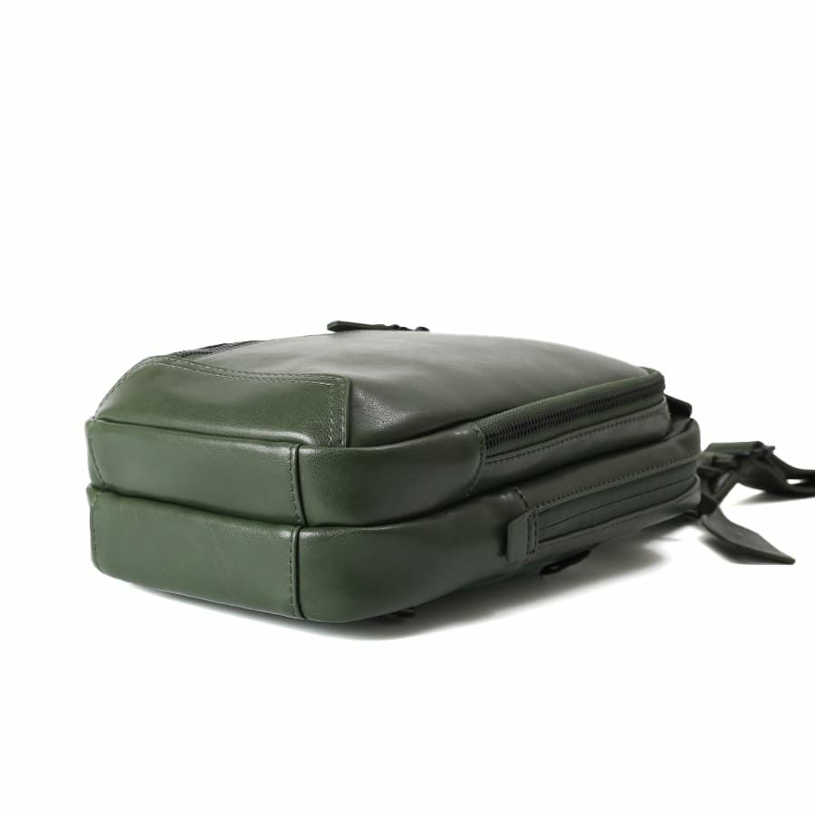 DOUBLES ボディバッグ ボンデッドレザーファイバ KGH-1081