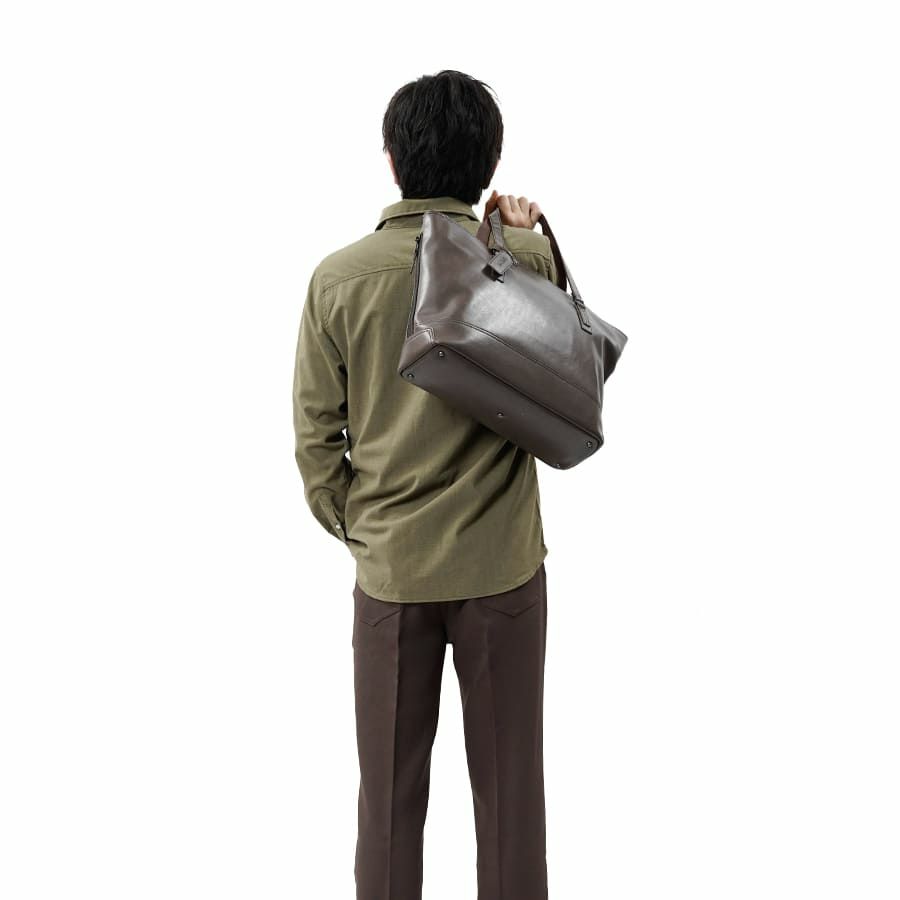 DOUBLES トートバッグ ボンデッドレザーファイバ KGH-1083