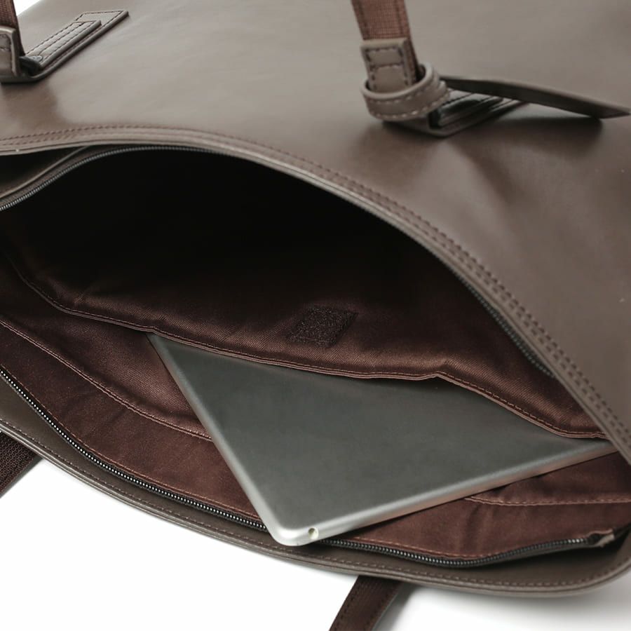 DOUBLES トートバッグ ボンデッドレザーファイバ KGH-1083