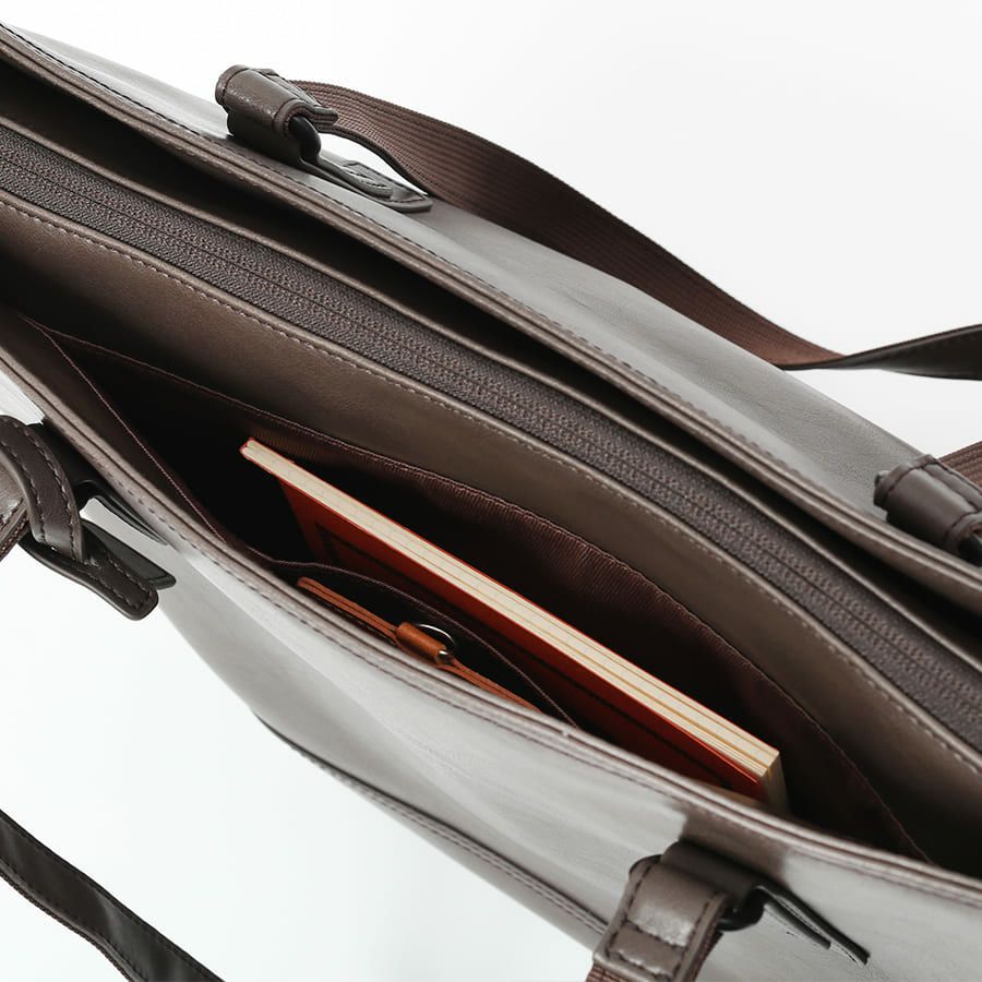 DOUBLES トートバッグ ボンデッドレザーファイバ KGH-1083