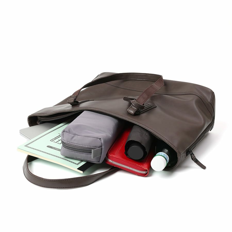 DOUBLES トートバッグ ボンデッドレザーファイバ KGH-1083