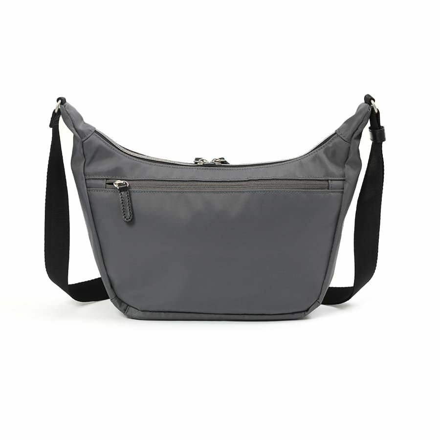 MOUSTACHE ショルダーバッグミニ 高密ポリエステル×杢調ポリエステル×牛革 BET-0340