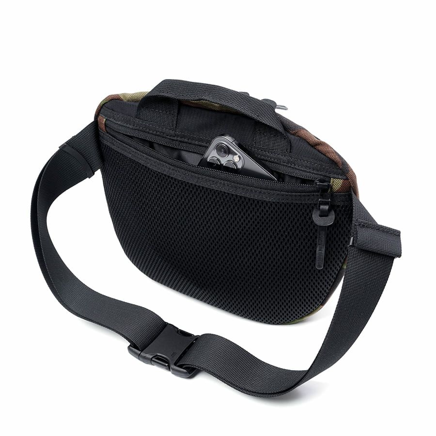 BOKU HA TANOSII ボディバッグ、ウエストバッグ コーデュラナイロン×牛革 JBG-2002