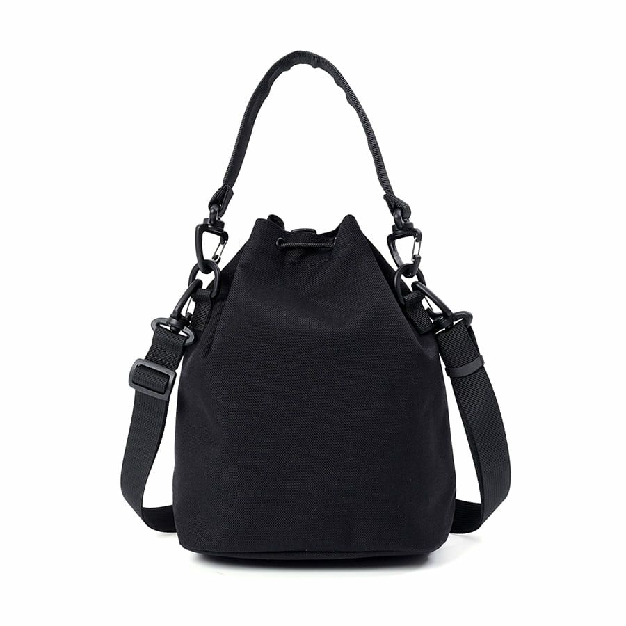 BOKU HA TANOSII 巾着2wayショルダーバッグ コーデュラナイロン×牛革 JBG-2003