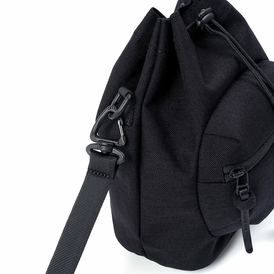 BOKU HA TANOSII 巾着2wayショルダーバッグ コーデュラナイロン×牛革 JBG-2003