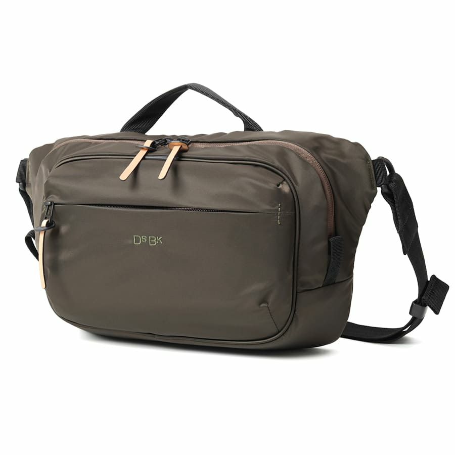 公式】 DSBK スリングバッグ、ボディバッグ 高密度ナイロンツイル