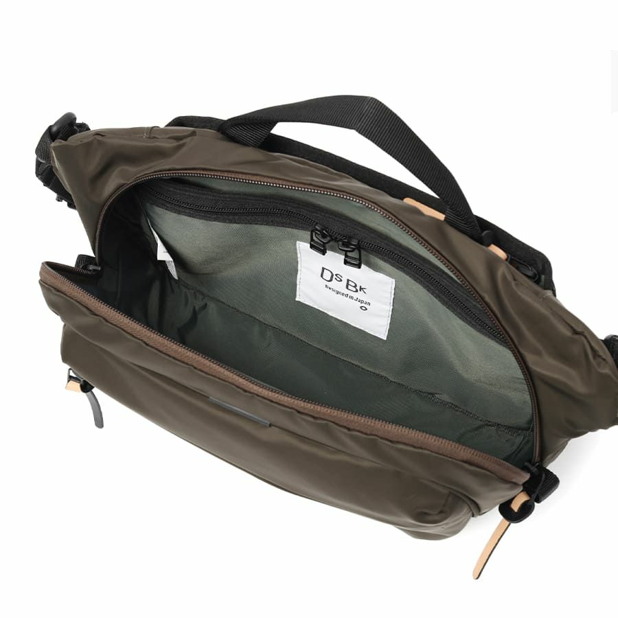 DSBK スリングバッグ、ボディバッグ 高密度ナイロンツイル(ダントツ撥水加工) JXF-3436