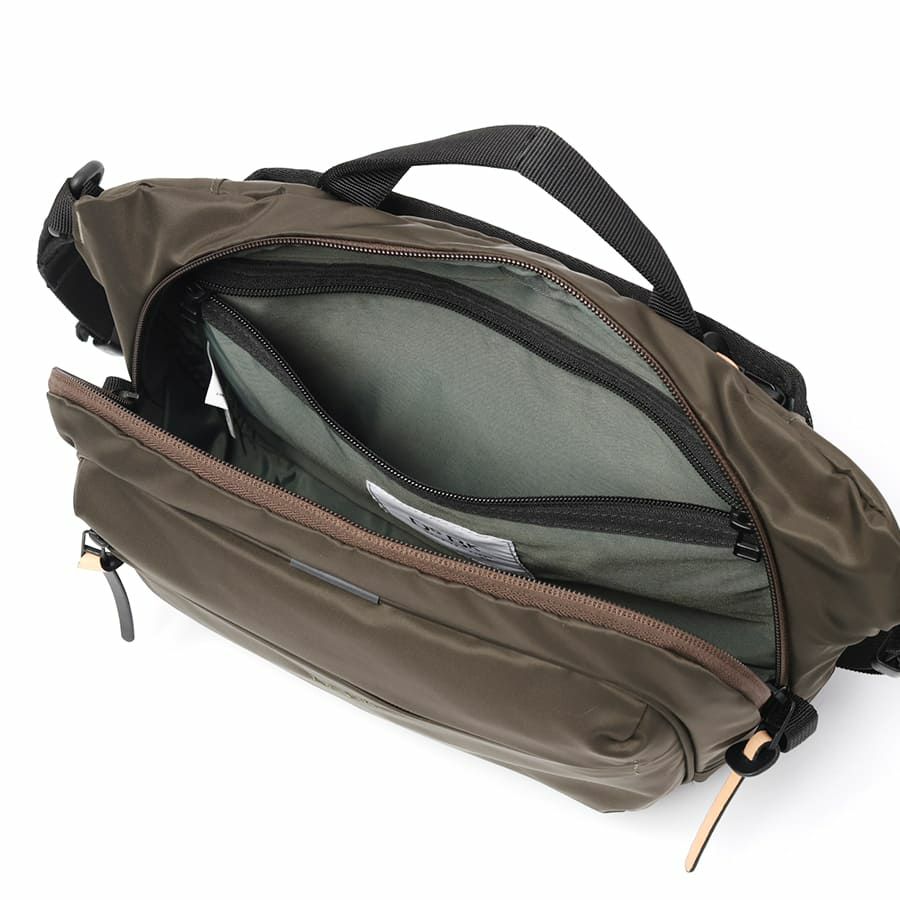 DSBK スリングバッグ、ボディバッグ 高密度ナイロンツイル(ダントツ撥水加工) JXF-3436