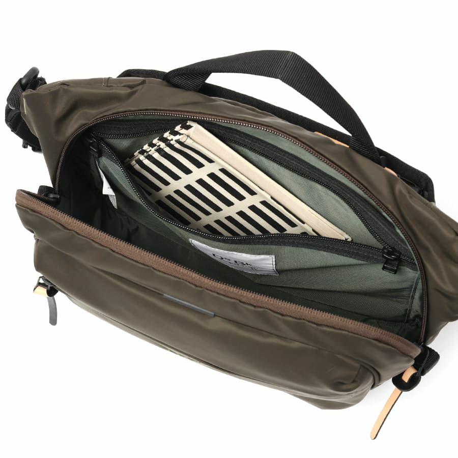 DSBK スリングバッグ、ボディバッグ 高密度ナイロンツイル(ダントツ撥水加工) JXF-3436