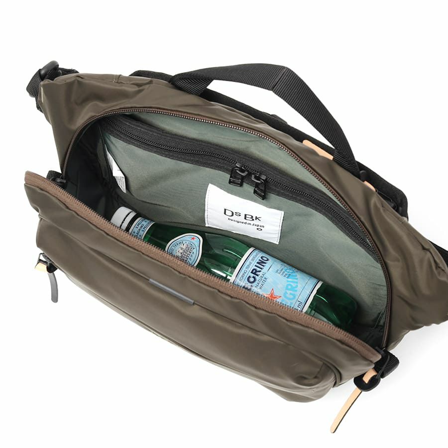 DSBK スリングバッグ、ボディバッグ 高密度ナイロンツイル(ダントツ撥水加工) JXF-3436