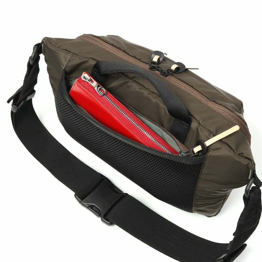 DSBK スリングバッグ、ボディバッグ 高密度ナイロンツイル(ダントツ撥水加工) JXF-3436