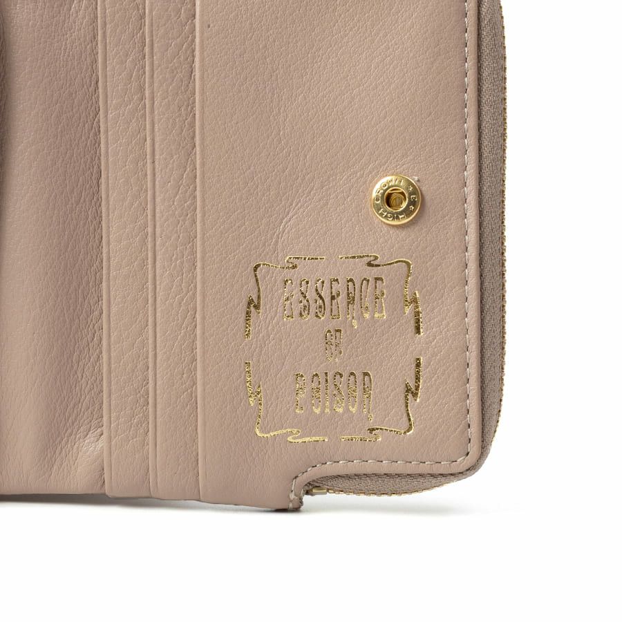 ESSENCE OF POISON 【WEB限定】【カエル】がま口二つ折り財布 牛革 DES-3502N