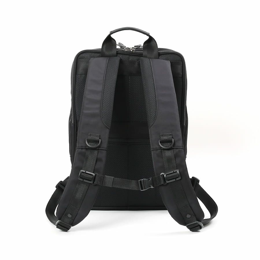 moustache on time ビジネスリュック 高密度ナイロンツイル×イタリアンヌメ牛革 BNO-2870