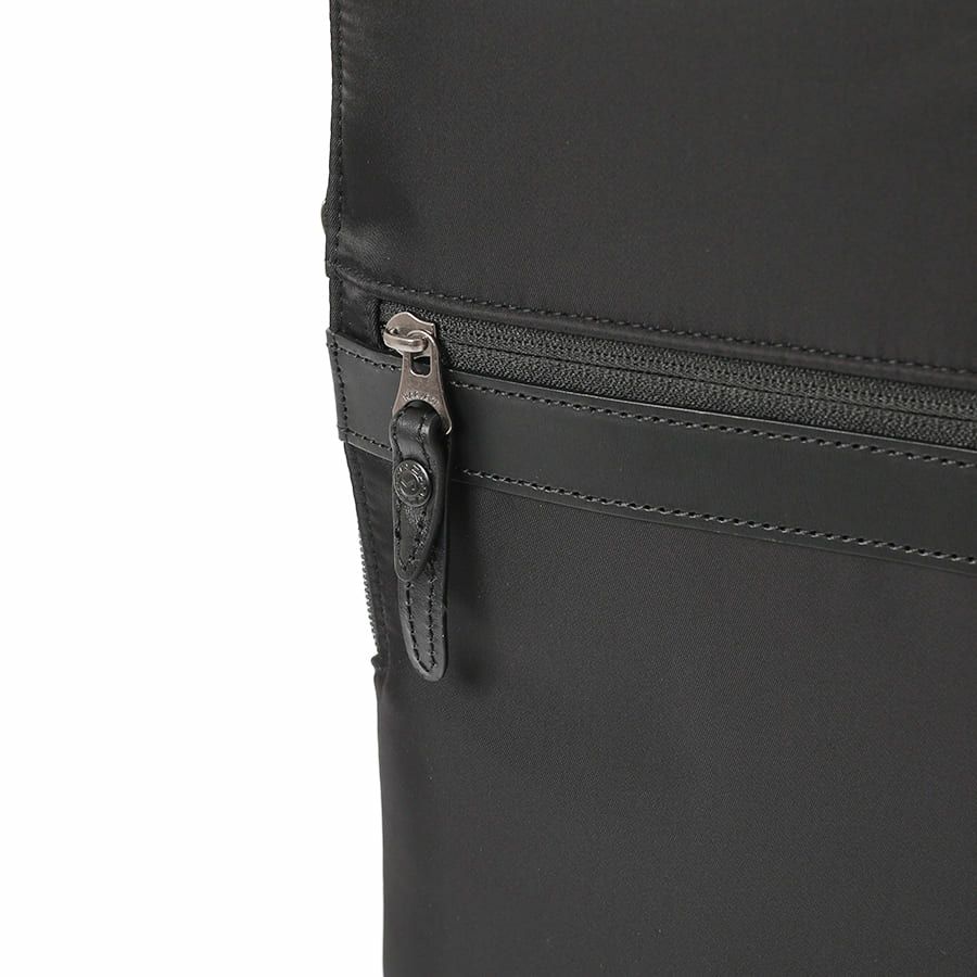 moustache on time ビジネスリュック 高密度ナイロンツイル×イタリアンヌメ牛革 BNO-2870