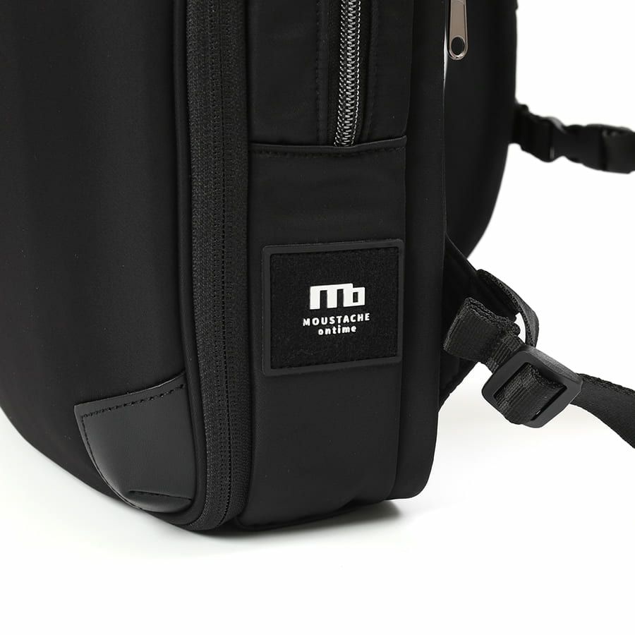 moustache on time ビジネスリュック 高密度ナイロンツイル×イタリアンヌメ牛革 BNO-2870