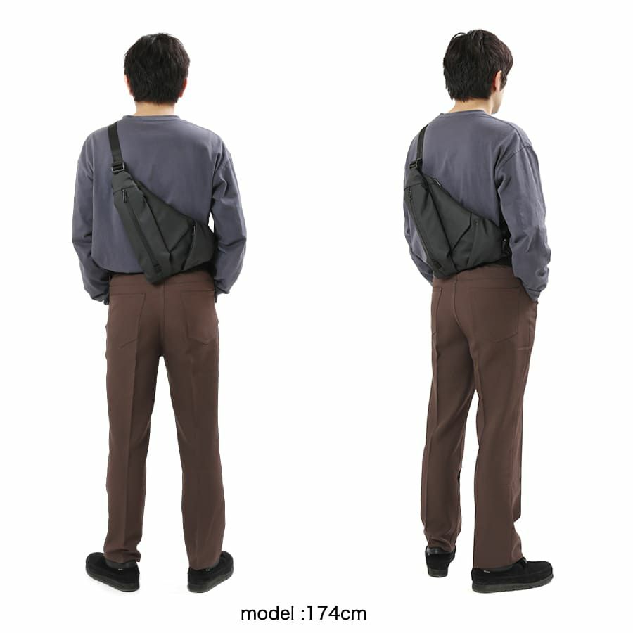 MOUSTACHE ボディバッグ ラバー調合皮 JVD-0460