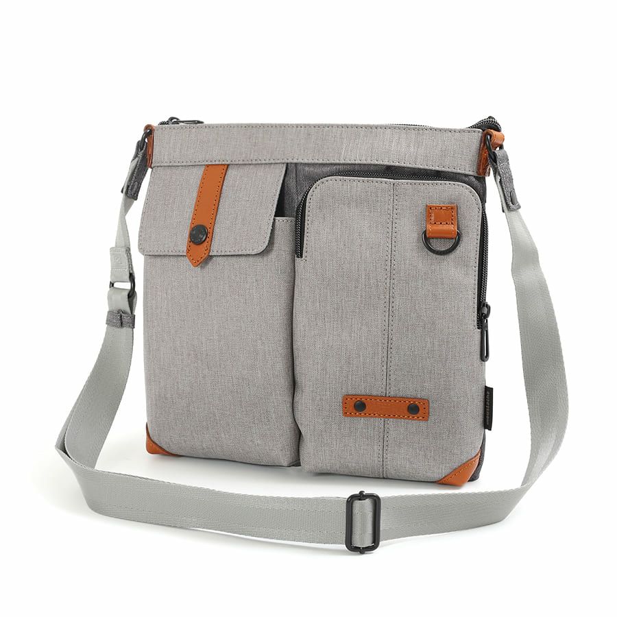 MOUSTACHE ショルダーバッグ ヘリンボーンポリエステル JHP-4182