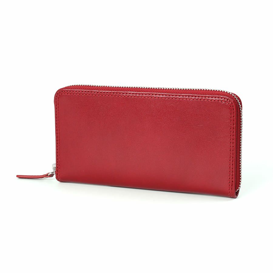 DOUBLES ラウンドファスナー長財布 イタリアン牛革 XAL-7673