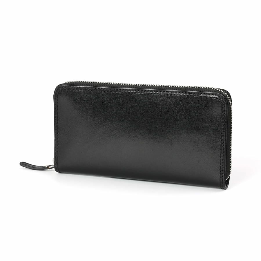 DOUBLES ラウンドファスナー長財布 イタリアン牛革 XAL-7673