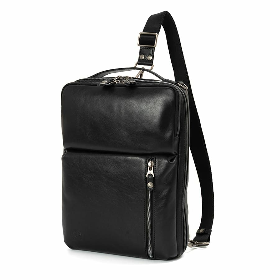 DOUBLES 3WAYリュックサック 牛革×ポリエステル KWW-1346