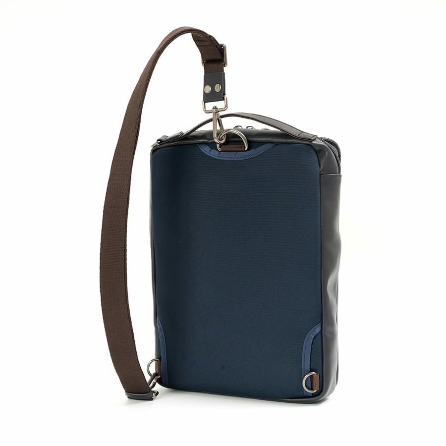 DOUBLES 3WAYリュックサック 牛革×ポリエステル KWW-1346