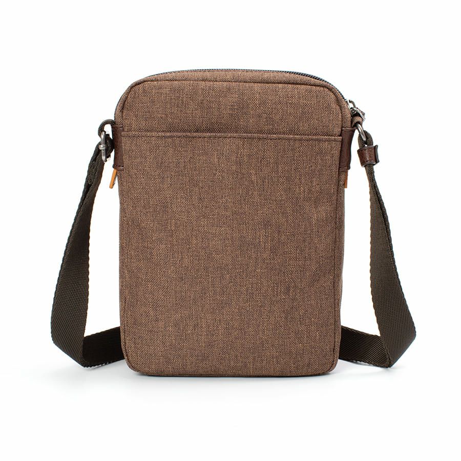 MOUSTACHE 縦型ミニショルダーバッグ シュリンク合皮×マット合皮×杢調ポリ JEX-4331