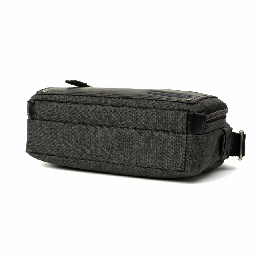 MOUSTACHE 横型ミニショルダーバッグ シュリンク合皮×マット合皮×杢調ポリ JEX-4332