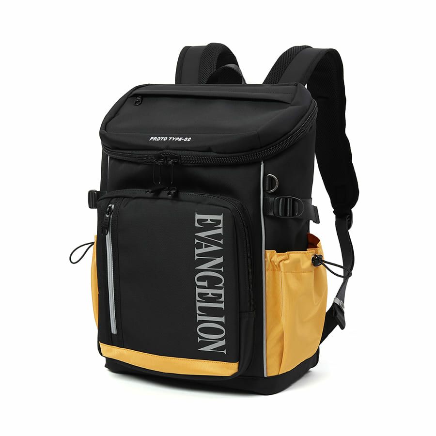 【エヴァンゲリオンコラボ】 マチ拡張 スクエアリュックサック 24-30L ポリエステル MEV-4007