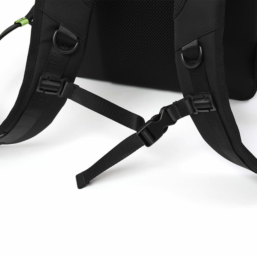 【エヴァンゲリオンコラボ】 マチ拡張 スクエアリュックサック 24-30L ポリエステル MEV-4007